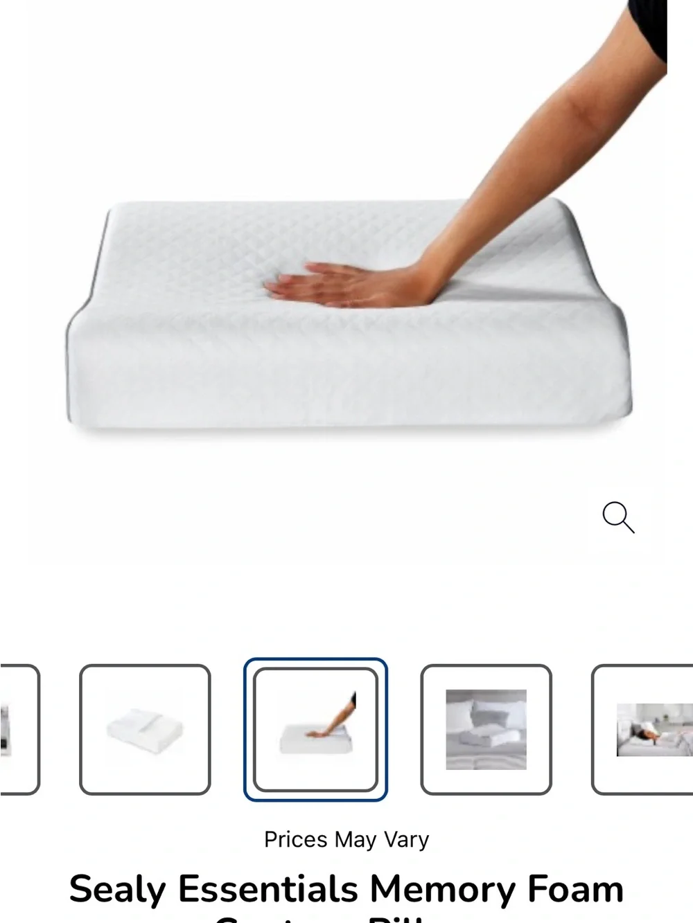 Sealy Contour Cervical Pillow